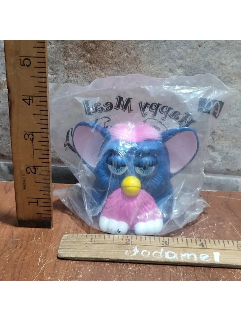 McDonalds Happy Meal Blue Pink Furby 1998 Sealed Original Plastic Packaging